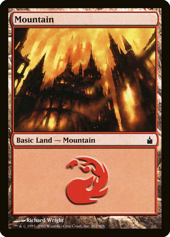 Mountain (302) - Ravnica: City of Guilds (RAV)
