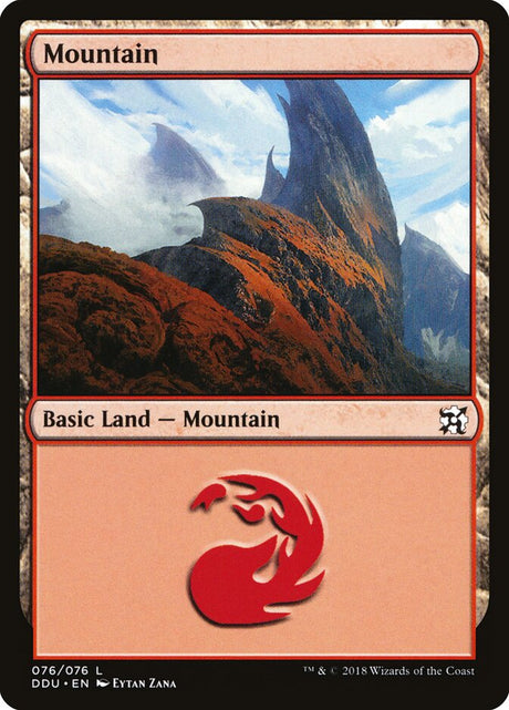 Mountain (76) - Duel Decks: Elves vs. Inventors (DDU)