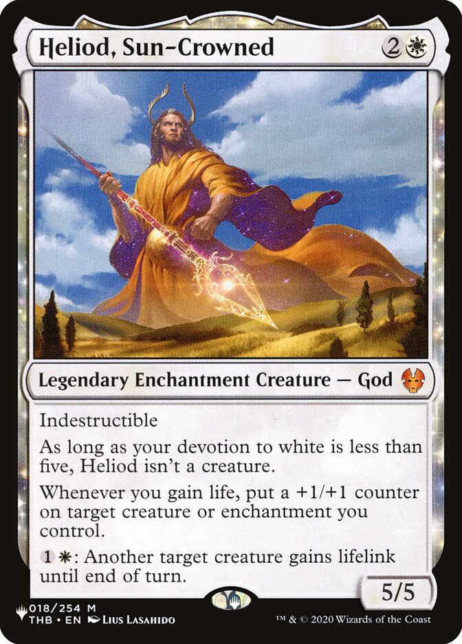 Heliod, Sun-Crowned (THB-18) - The List (PLST)