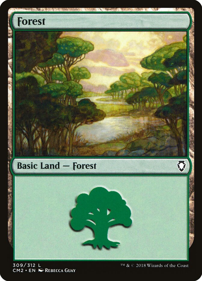 Forest (309) - Commander Anthology Volume II (CM2)