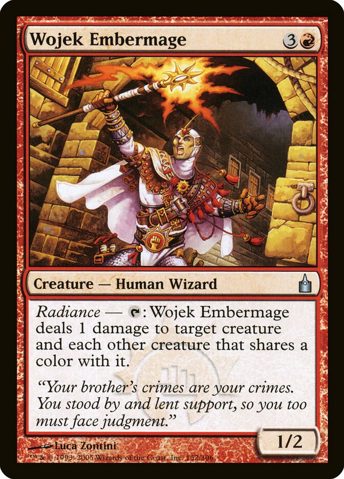 Wojek Embermage (152) - Ravnica: City of Guilds (RAV)
