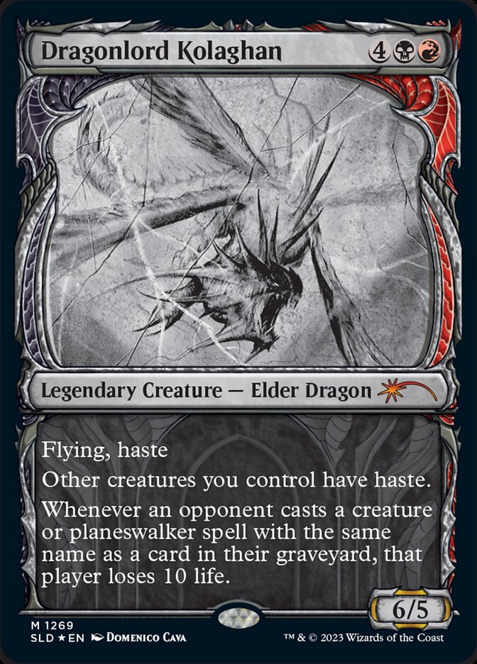 Dragonlord Kolaghan (1269) - Secret Lair Drop (SLD)