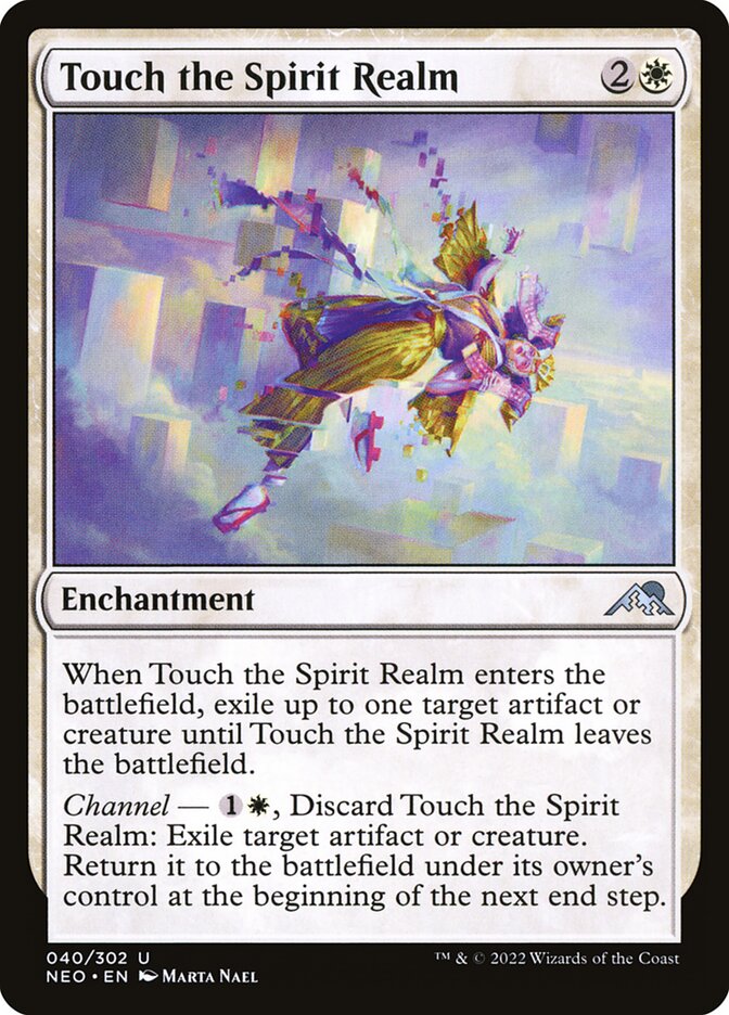 Touch the Spirit Realm (40) - Kamigawa: Neon Dynasty (NEO)