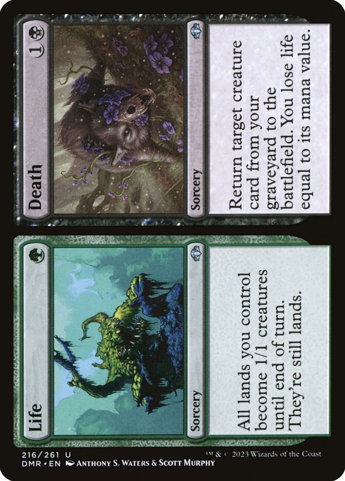 Life // Death (216) - Dominaria Remastered (DMR)