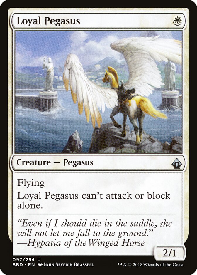 Loyal Pegasus (97) - Battlebond (BBD)