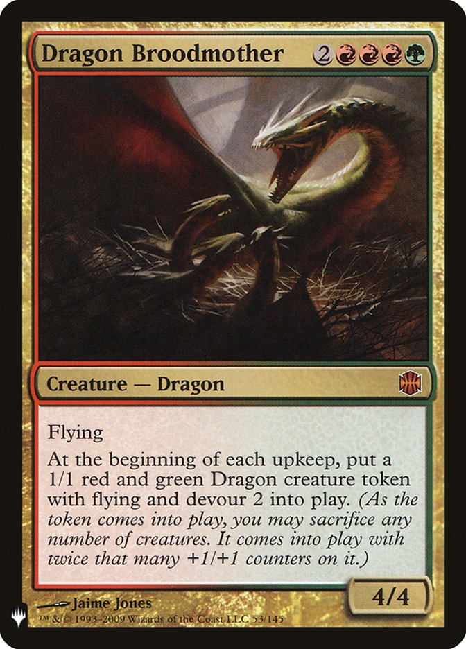 Dragon Broodmother - The List (PLST)
