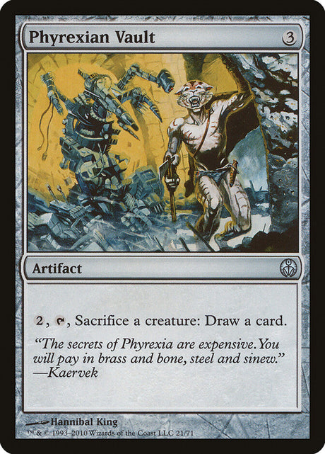 Phyrexian Vault (21) - Duel Decks: Phyrexia vs. the Coalition (DDE)