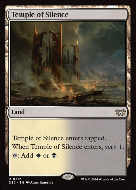 Temple of Silence (312) - Duskmourn: House of Horror Commander (DSC)