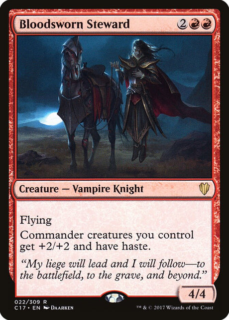 Bloodsworn Steward (22) - Commander 2017 (C17)
