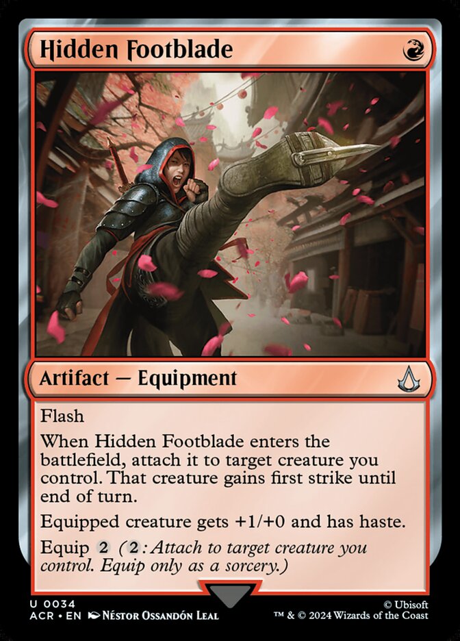 Hidden Footblade (34) - Assassin's Creed (ACR)