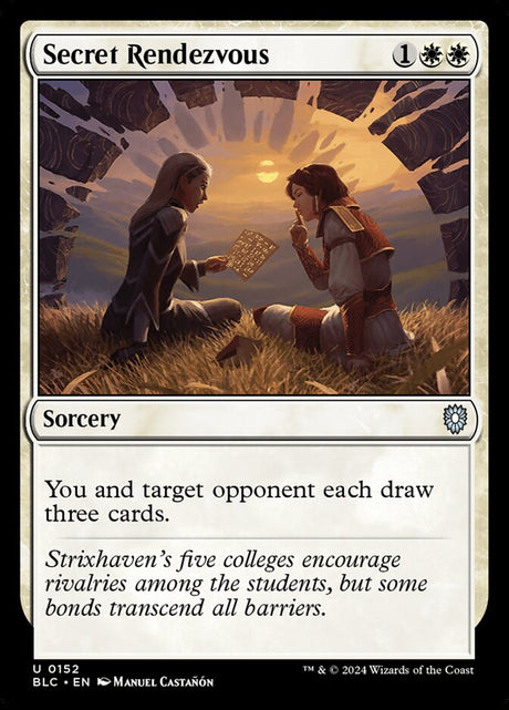Secret Rendezvous (152) - Bloomburrow Commander (BLC)