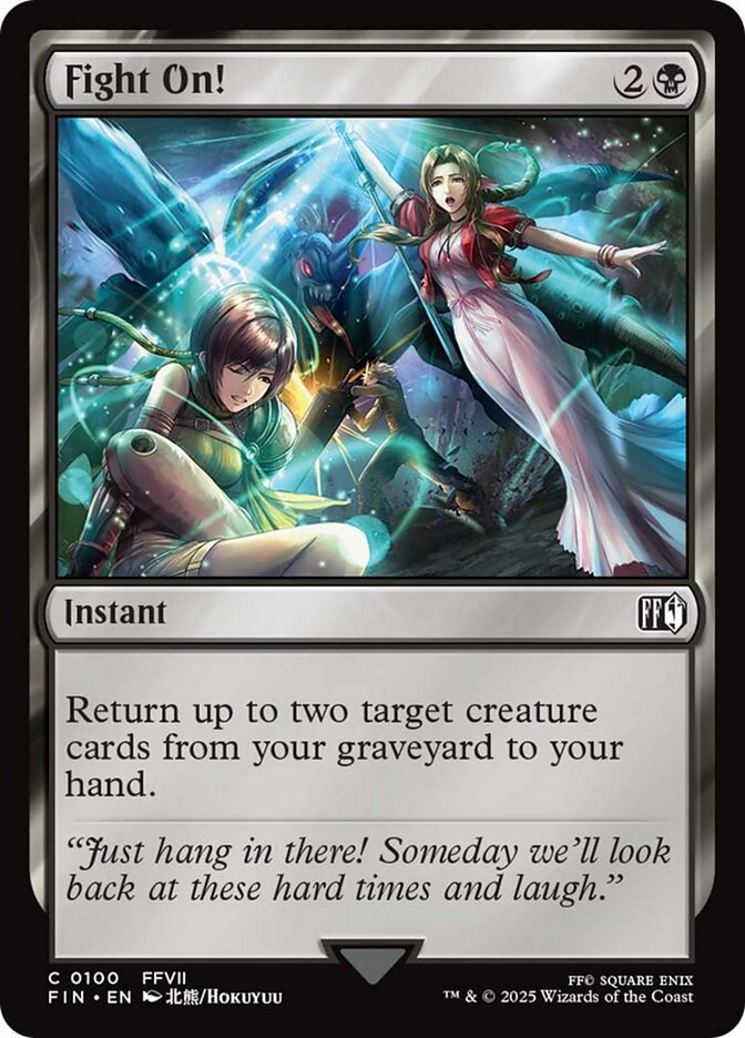 Fight On! (100) - [Foil] Final Fantasy (FIN)
