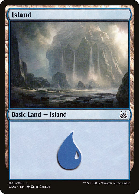 Island (30) - Duel Decks: Mind vs. Might (DDS)
