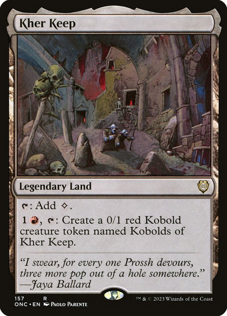 Kher Keep (157) - Phyrexia: All Will Be One Commander (ONC)
