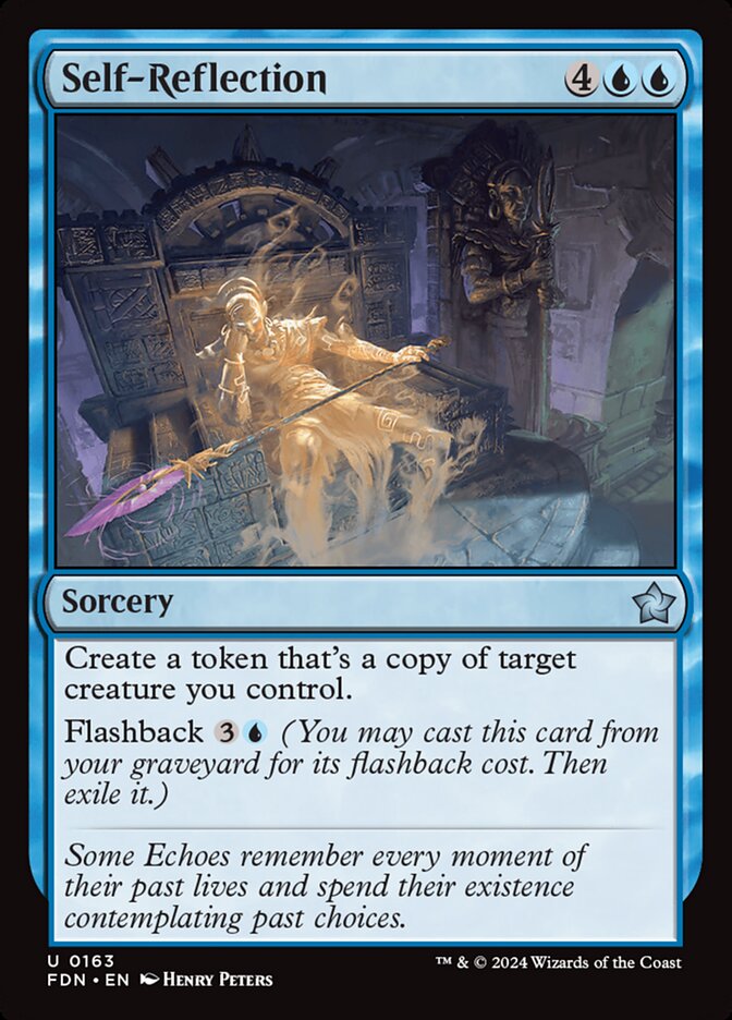 Self-Reflection - [Foil] Foundations (FDN)