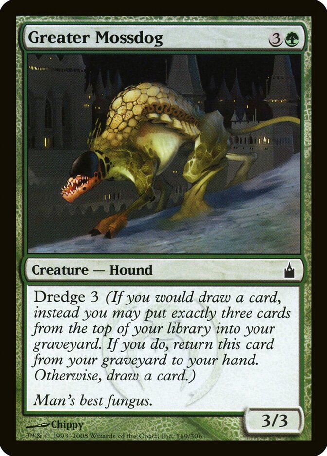 Greater Mossdog (169) - Ravnica: City of Guilds (RAV)