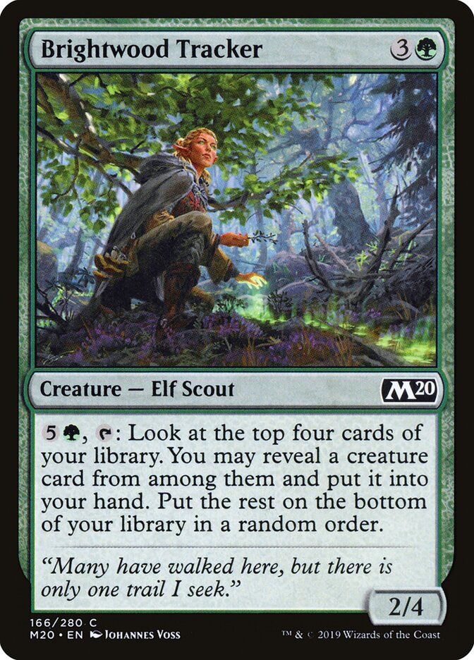 Brightwood Tracker (166) - Core Set 2020 (M20)