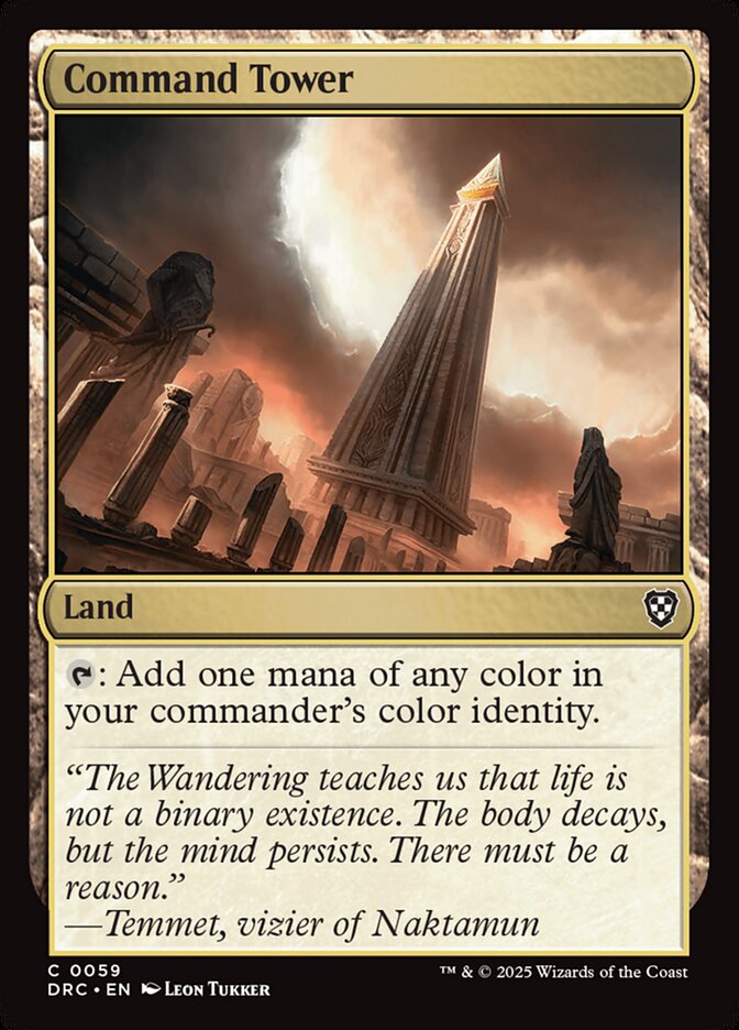 Command Tower (59) - Aetherdrift Commander (DRC)