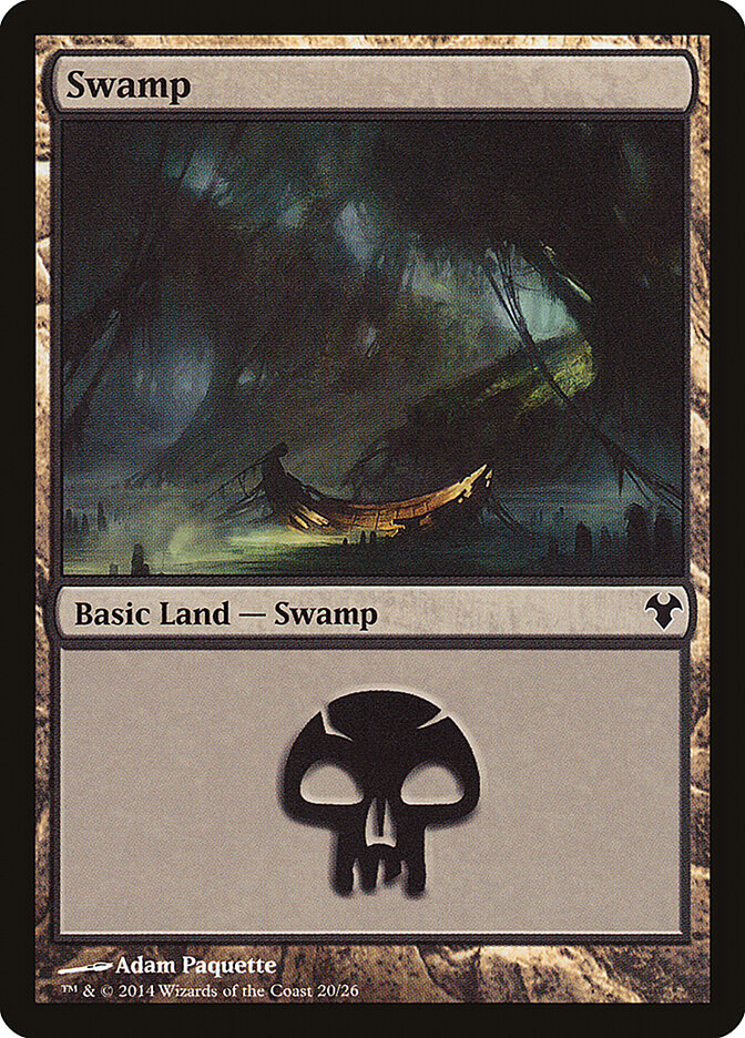 Swamp (20) - Modern Event Deck 2014 (MD1)