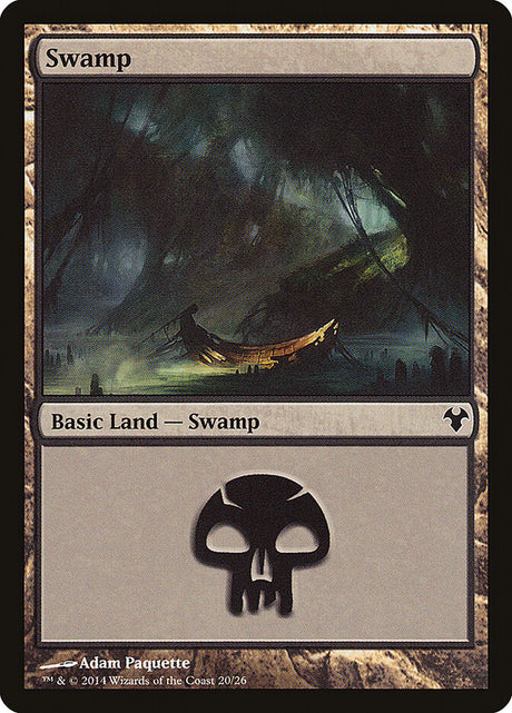 Swamp (20) - Modern Event Deck 2014 (MD1)