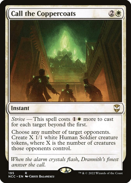 Call the Coppercoats (195) - New Capenna Commander (NCC)