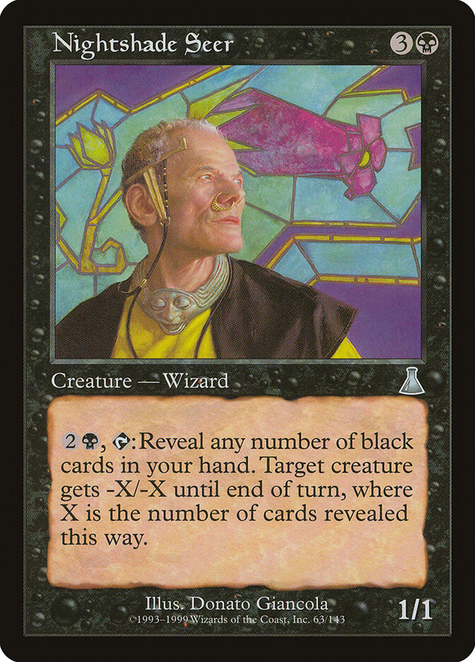 Nightshade Seer (63) - Urza's Destiny (UDS)