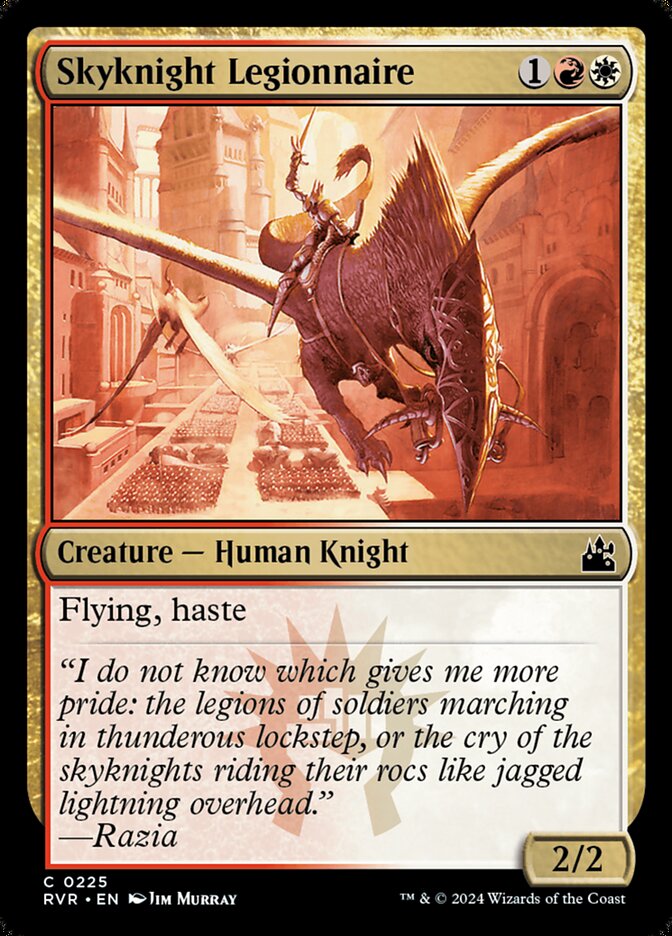 Skyknight Legionnaire (225) - Ravnica Remastered (RVR)