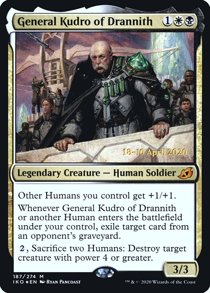 General Kudro of Drannith (187s) - Ikoria: Lair of Behemoths Promos (PIKO)