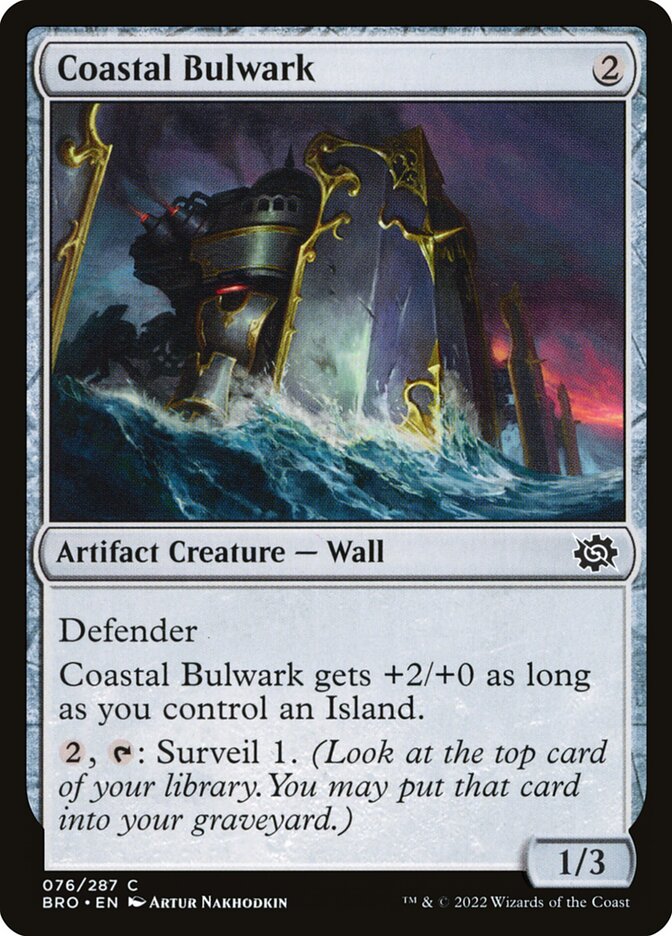 Coastal Bulwark (76) - The Brothers' War (BRO)
