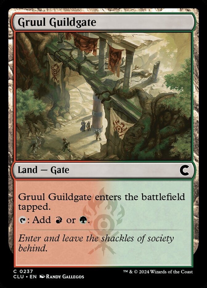 Gruul Guildgate (237) - Ravnica: Clue Edition (CLU)