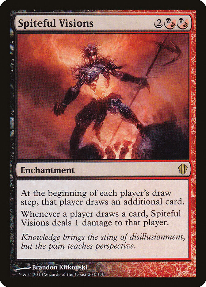 Spiteful Visions (233) - Commander 2013 (C13)
