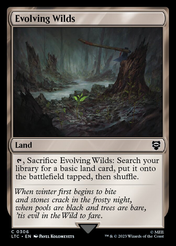 Evolving Wilds (306) - Tales of Middle-earth Commander (LTC)
