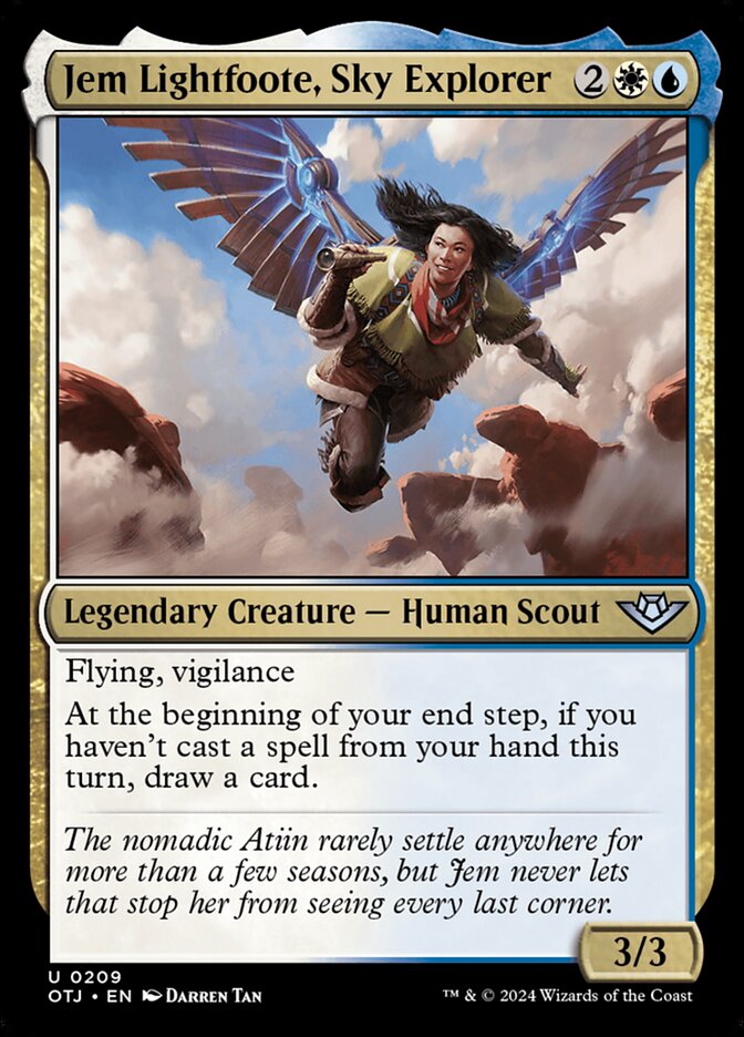 Jem Lightfoote, Sky Explorer - [Foil] Outlaws of Thunder Junction (OTJ)