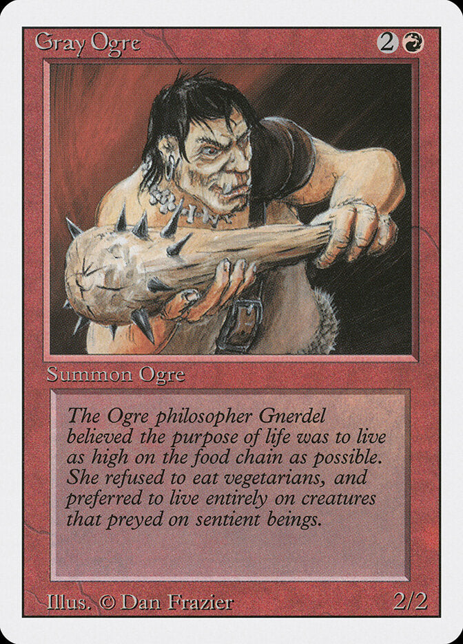 Gray Ogre (157) - Revised Edition (3ED)
