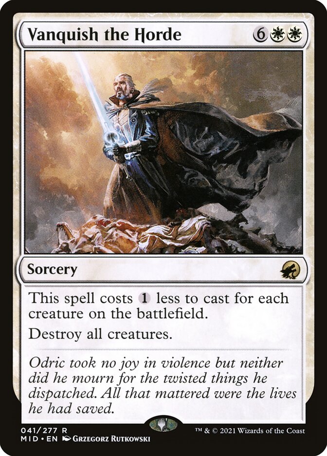 Vanquish the Horde (41) - Innistrad: Midnight Hunt (MID)