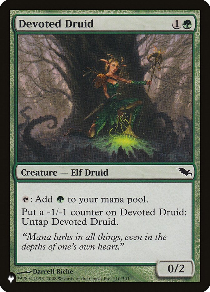 Devoted Druid (SHM-110) - The List (PLST)