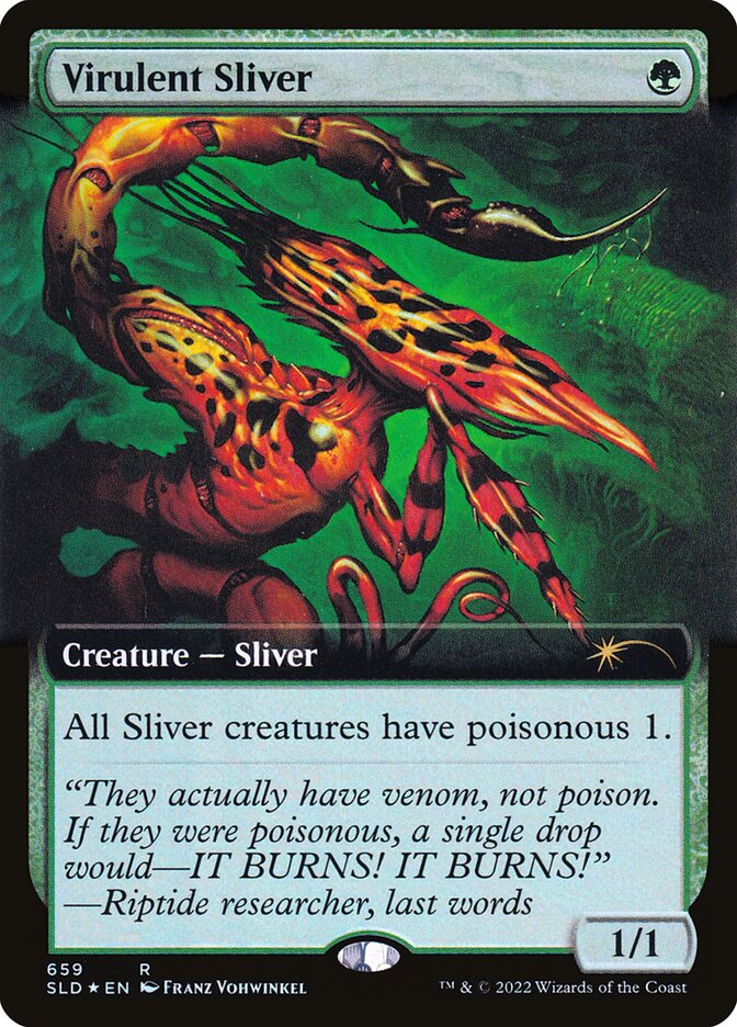 Virulent Sliver (659) - Secret Lair Drop (SLD)