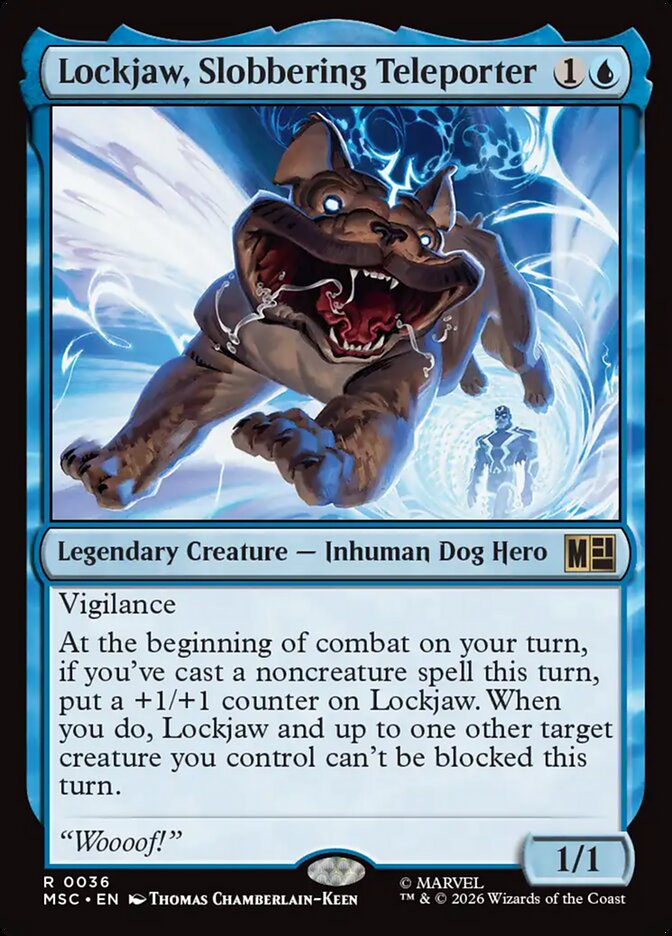 Lockjaw, Slobbering Teleporter (36) - Marvel Super Heroes Commander (MSC)