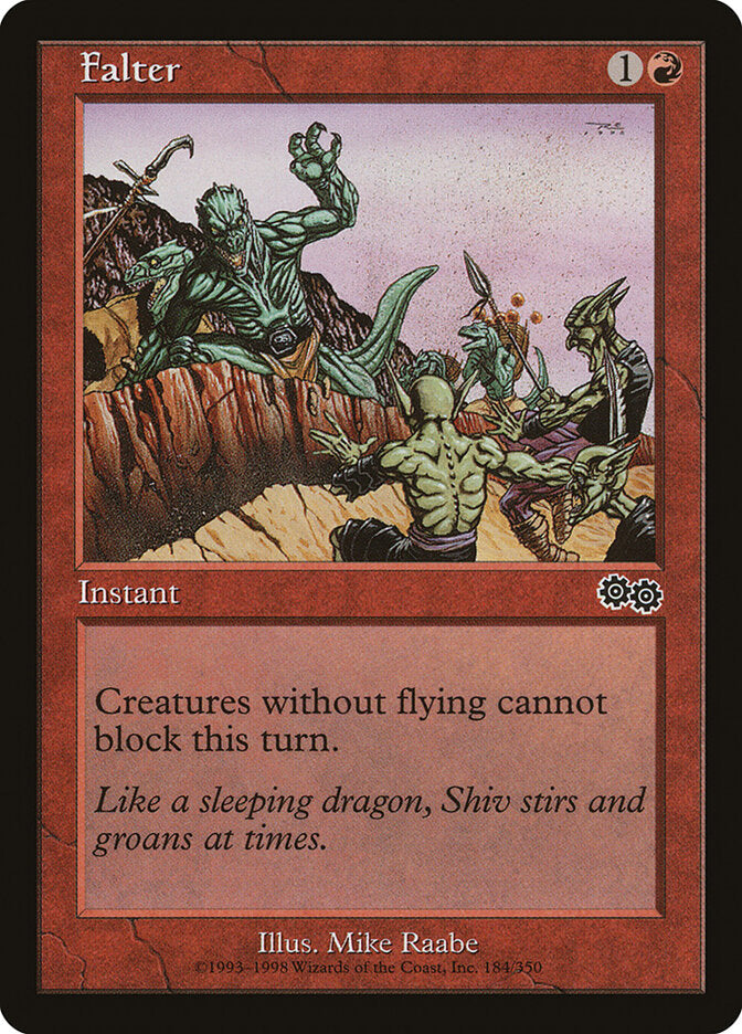 Falter (184) - Urza's Saga (USG)