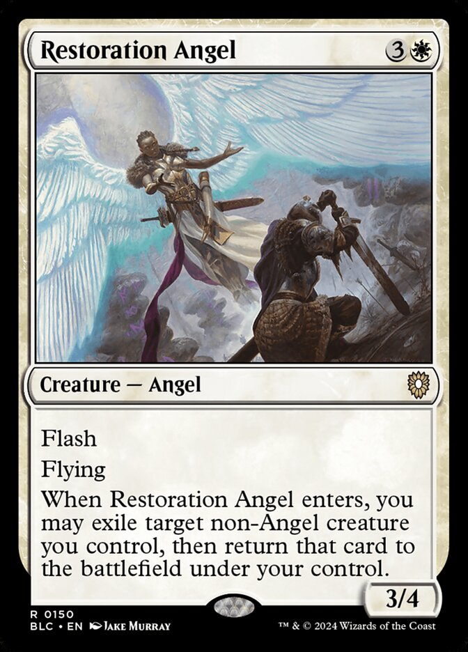 Restoration Angel (150) - Bloomburrow Commander (BLC)