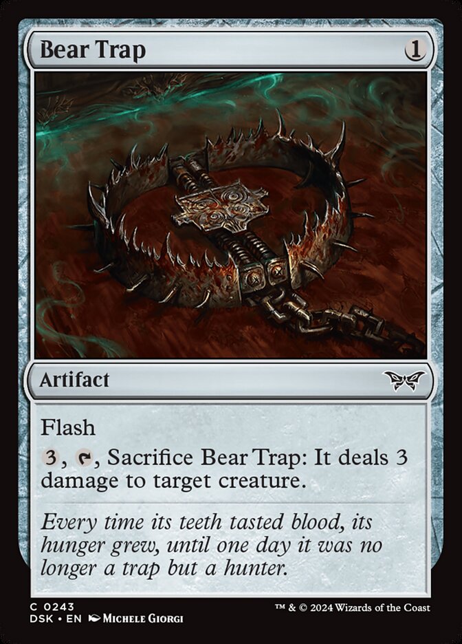 Bear Trap - [Foil] Duskmourn: House of Horror (DSK)