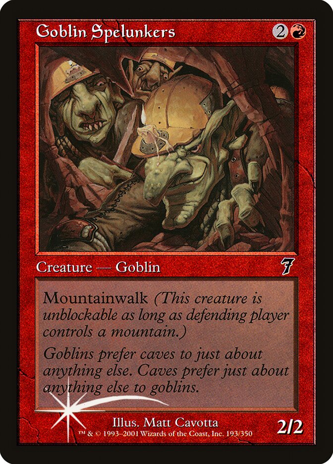 Goblin Spelunkers (193) - Seventh Edition (7ED)