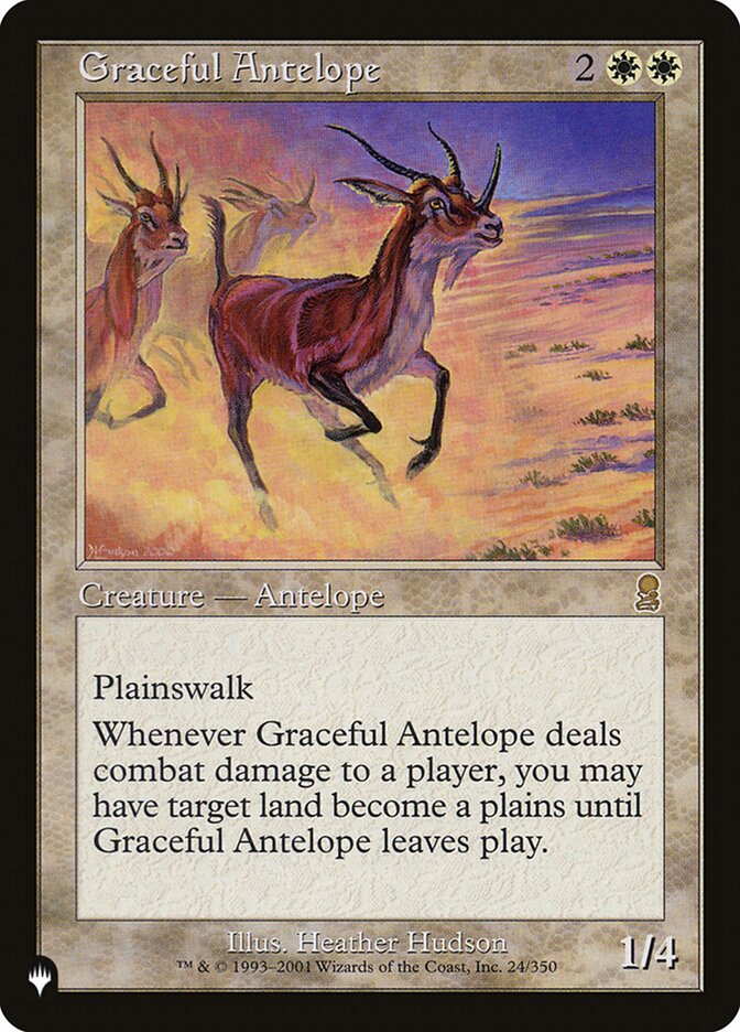 Graceful Antelope - The List (PLST)