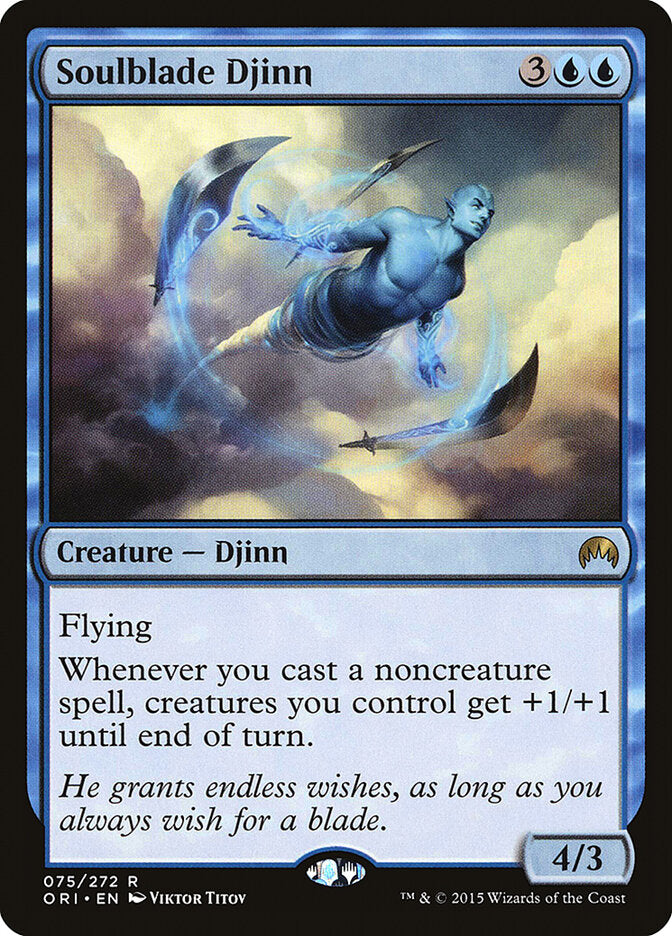 Soulblade Djinn (75) - Magic Origins (ORI)