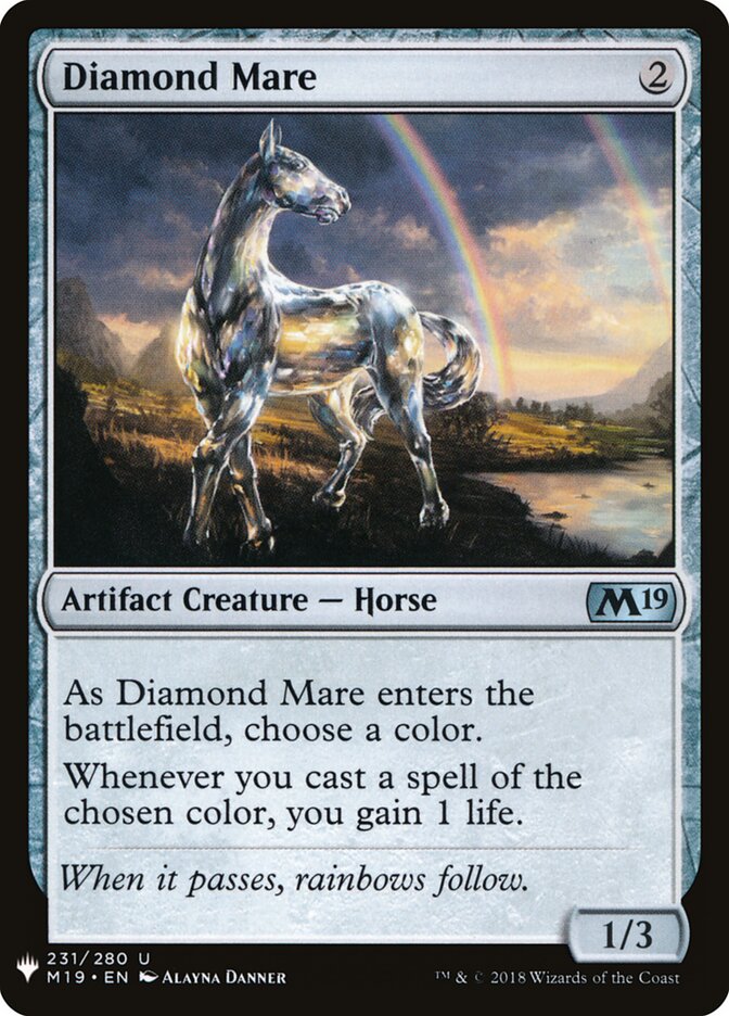 Diamond Mare (M19-231) - The List (PLST)