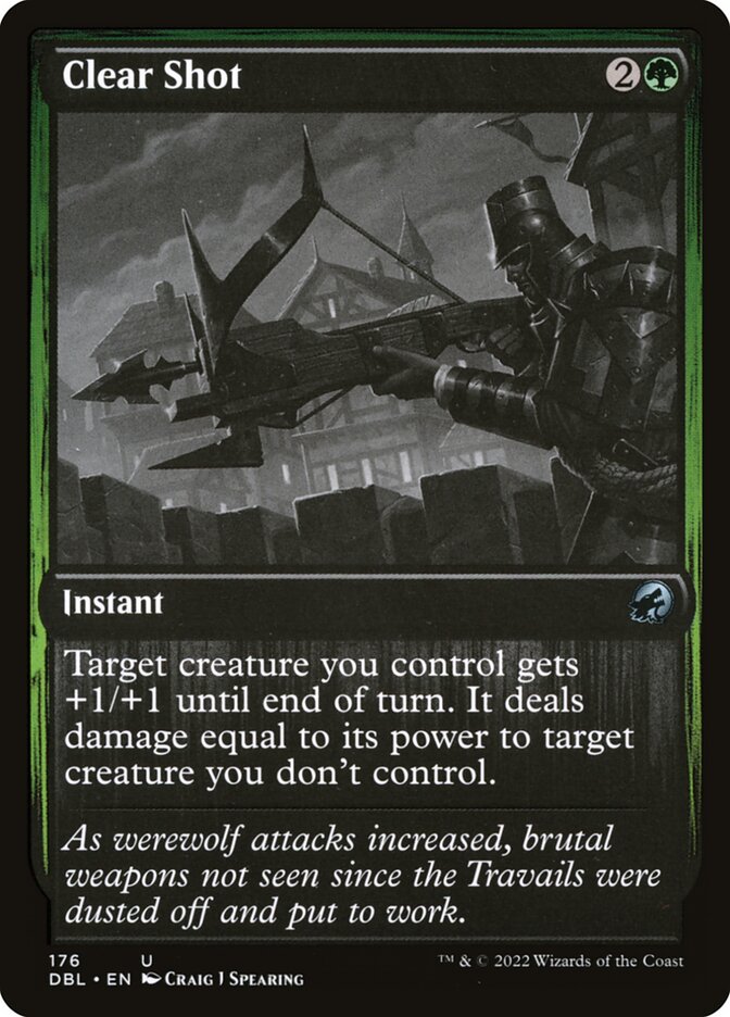 Clear Shot - [Foil] Innistrad: Double Feature (DBL)