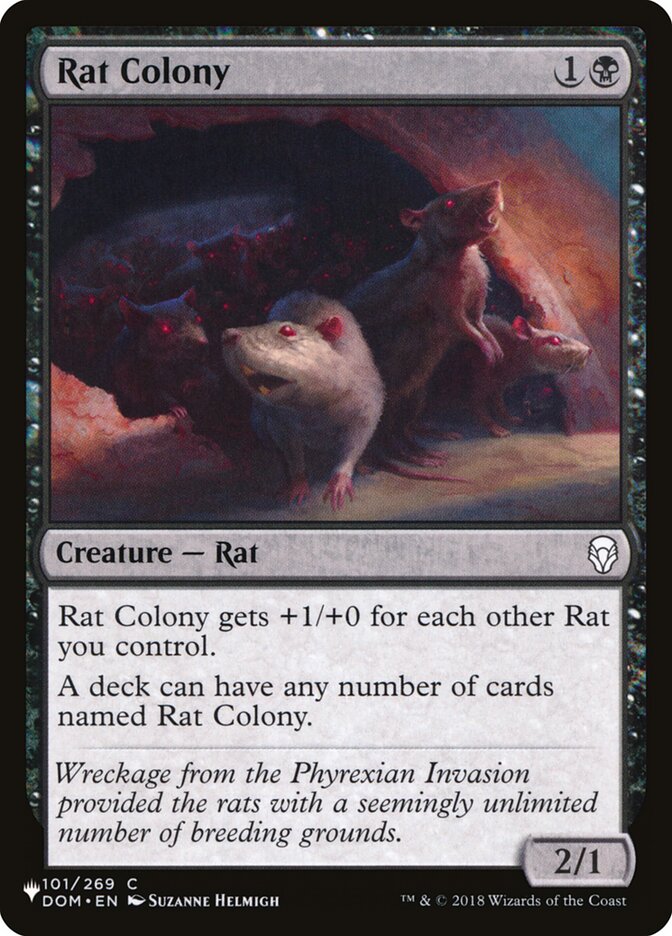 Rat Colony - The List (PLST)