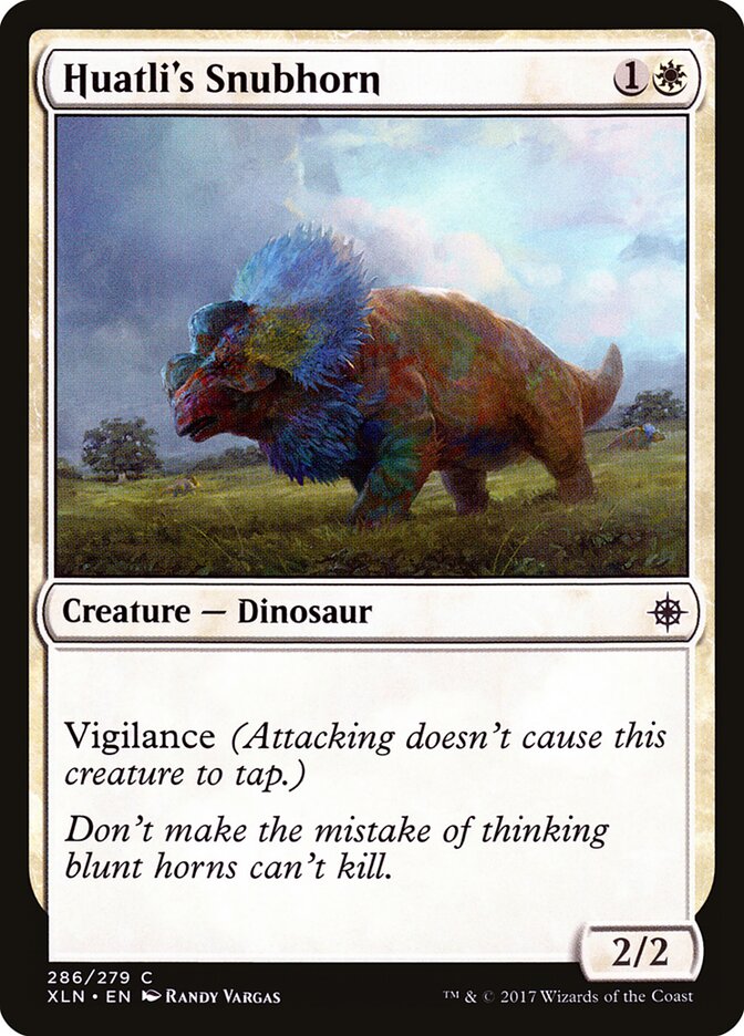 Huatli's Snubhorn (286) - Ixalan (XLN)