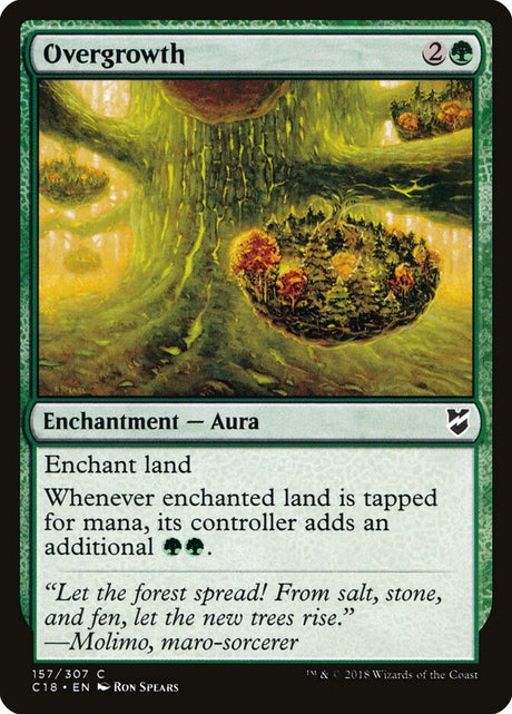 Overgrowth (157) - Commander 2018 (C18)