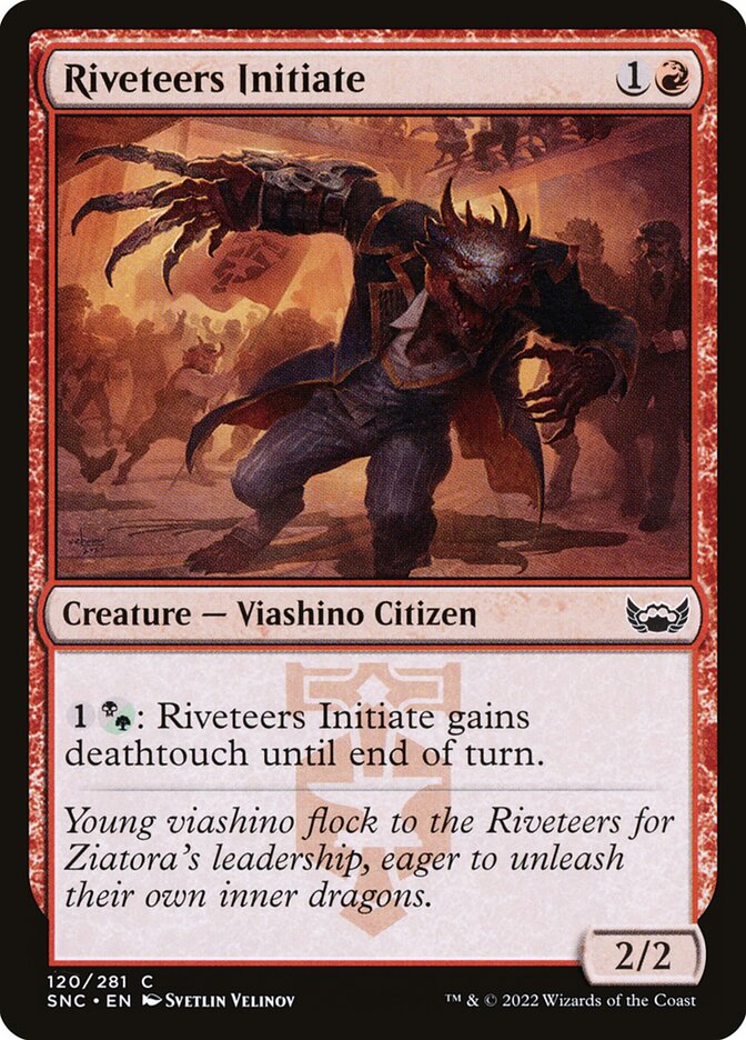 Riveteers Initiate (120) - Streets of New Capenna (SNC)